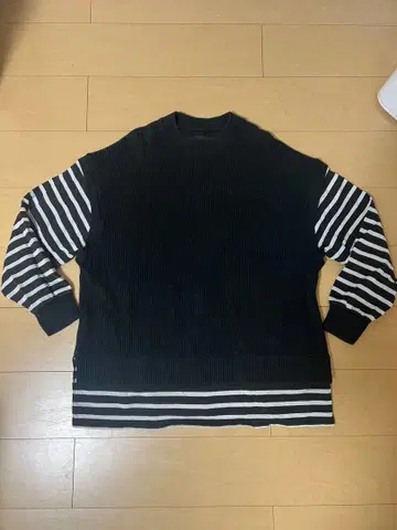 UNITEDTOKYO 유나이티드 도쿄 니트 베스트 도킹 티셔츠