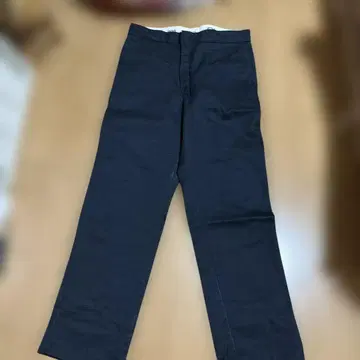Dickies 블랙 치노 팬츠 스트레이트