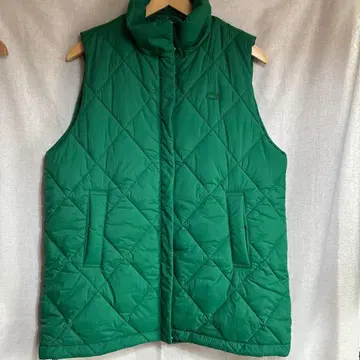 LACOSTE 그린 퀼팅 베스트 38 남성용