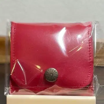 황궁 지갑 빨간색 동전 지갑