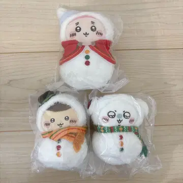 치이카와 에니마이 복권 E상 마스코트 3종 세트