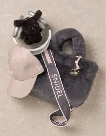 SNIDEL 에코퍼백 그레이