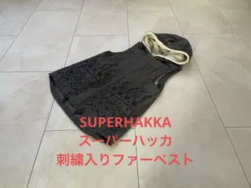 SUPERHAKKA 슈퍼 하카 자수 퍼 베스트
