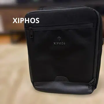 미사용품 XIPHOS 블랙 비즈니스 백