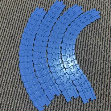 프라레일 구부러진 레일 4개 세트