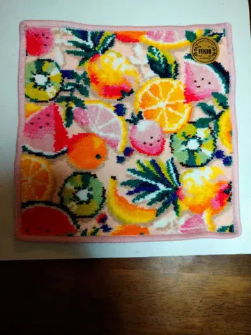 페이러 손수건 후르츠 쥬시 마켓