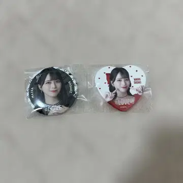 =LOVE 이코라브 사사키 마이카 캔뱃지 2점 세트