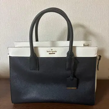 케이트 스페이드 핸드백 화이트/블랙