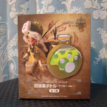 캡콤 한정판 몬헌 와일즈 회복약 보틀 아일루ver
