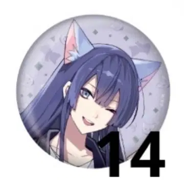 니지산지 나가오 케이 냥냥days 캔뱃지 14개