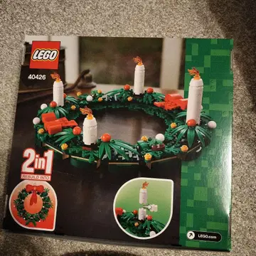 LEGO 40426 크리스마스 리스 2in1 설명서