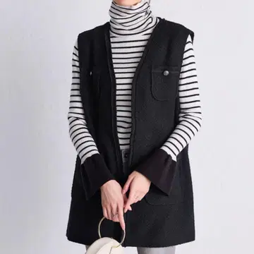 Raman 라난 트위드 롱베스트