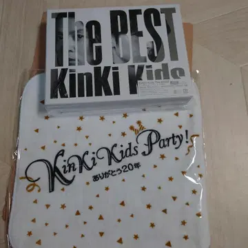 KinKi Kids album 초회반 베스트 앨범 CD 손수건