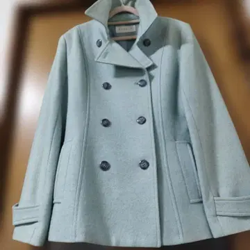 PRESSE PINORE 민트 블루 P 코트