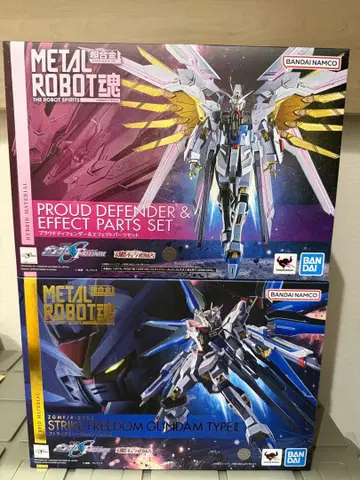 METAL ROBOT혼 스트라이크 프리덤 이식 & 프라우드 디펜더 세트
