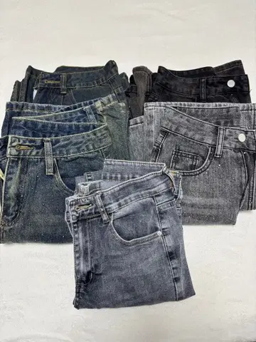 SHAGGIE ZOZOTOWN SHEIN 데님 팬츠 5세트