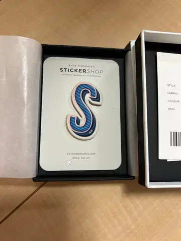 ANYA HINDMARCH 스티커 스티커 씰 와펜 아냐