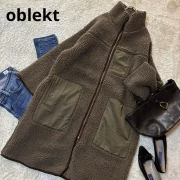 새상품급*오블렉트 oblekt 보아 코트 오버 사이즈 넉넉한