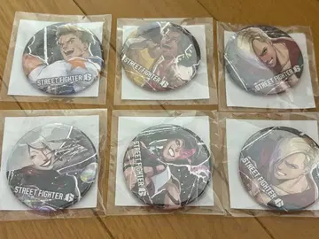 스트리트 파이터 6 캡슐 복권 ROUND 3 캔뱃지 세트