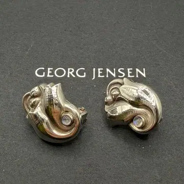 단종 레어 조지 젠슨 36 귀찌 플라워 문스톤