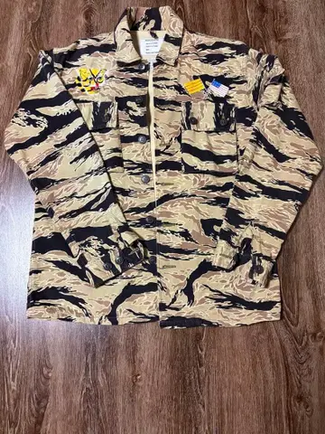 리얼 맥코이 타이거 카모 셔츠 L 사이즈