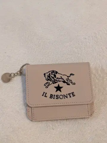 IL BISONTE 접이식 지갑 베이지