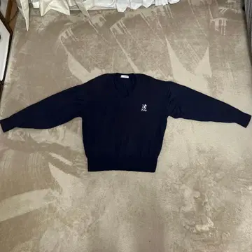 프링글 오브 스코틀랜드 네이비 V넥 스웨터 L