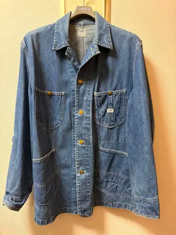 60s Lee 91-j 데님 커버올 40 Regular