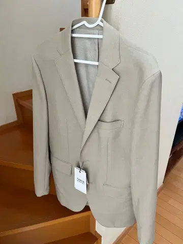 [ 미사용 워셔블 ] 다케오 키쿠치 테일러드 자켓 L 베이지