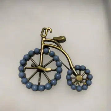 [ 미사용 새상품 ] LOISIR 자전거 브로치 민트 그린