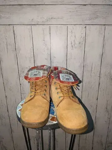 남성용 VANS OFF THE WALL 카멜 부츠