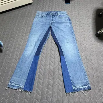 부츠컷 데님 프린지 마감 자라 ZARA 사이즈 32