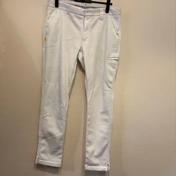 화이트 슬림핏 골프 팬츠 사이즈 4