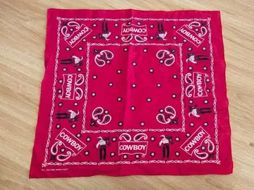 70s 빈티지 반다나 COW BOY// 리바이스