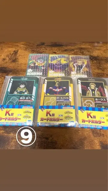 제일복권 히로아카 카드 홀더 & 미러 카드 세트