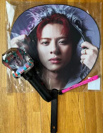 Nunber _i 응원봉 부채 포함