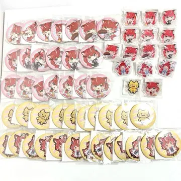 아카미 카루비 복권 ~요요이치 제작~ 캔뱃지 아크릴 배지 58점