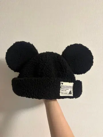 도쿄 디즈니 리조트 미키마우스 보아캡 블랙 58cm