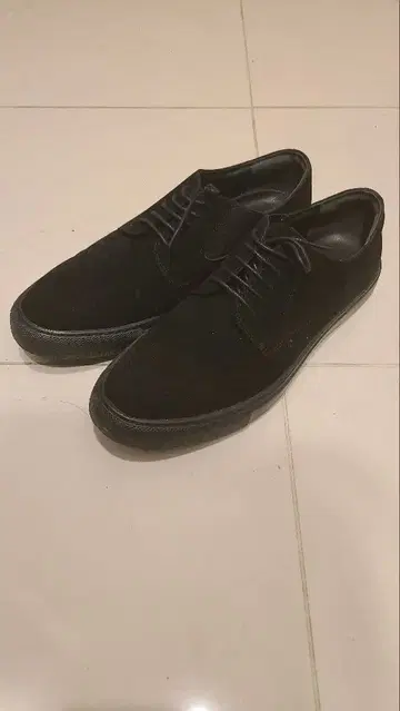 블랙 스웨이드 드레스 슈즈