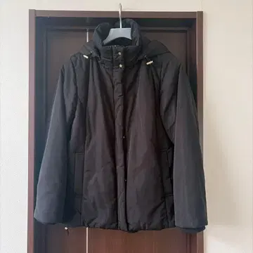 글로벌 워크 에어 써멀 발수 후드 블루종 블랙 L