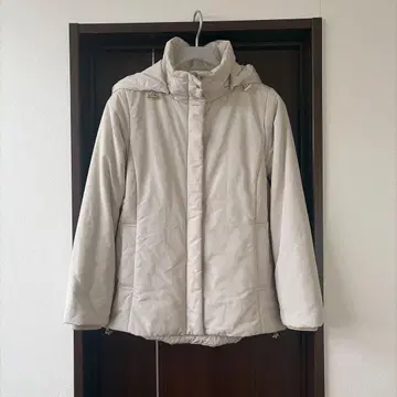 글로벌 워크 에어 서멀 발수 후드 블루종 아이보리 L