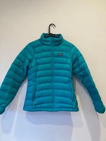patagonia 다운 자켓 L (12) 터콰이즈