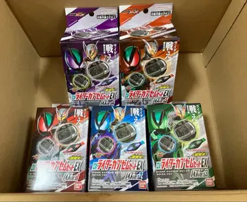 총 5종 가면라이더 제츠 DX 라이더 캡슐 세트 EX 노이즈ver.