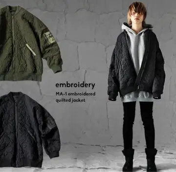 안티카 MA-1 퀼팅 자켓