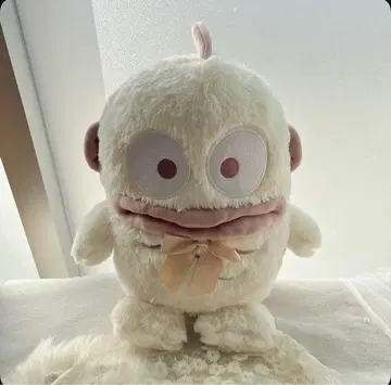 [ 레어 ] 한교동 BIG 화이트 복슬복슬 봉제 인형