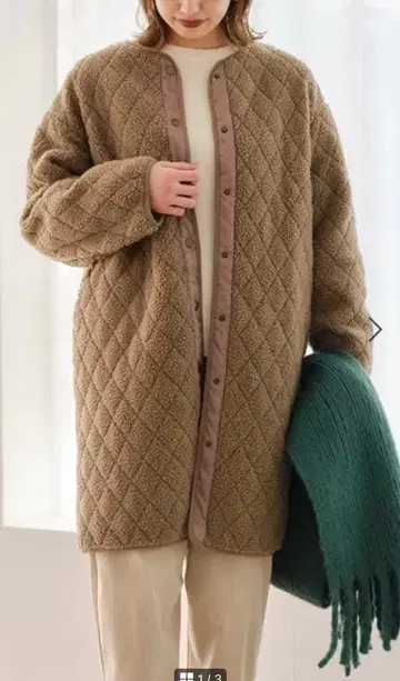 studio clip 퀼팅 코트