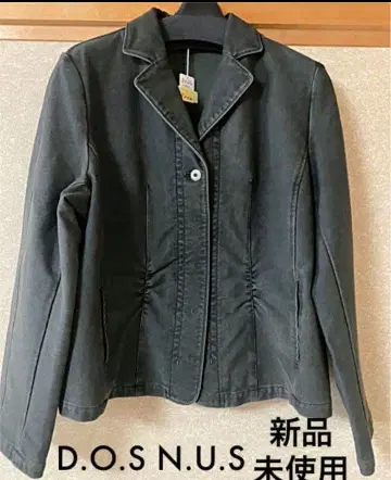 미사용 새상품  DOS NUS 데님 테일러드 자켓 가을/겨울