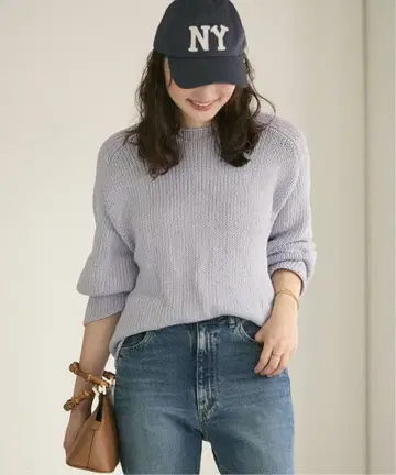 [ plage ] COTTON TAPE YARN 풀오버