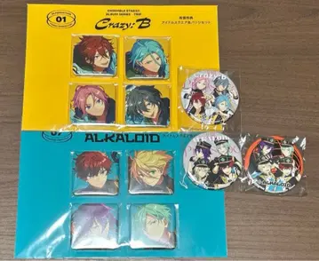 앙스타 앨범 캔뱃지 특전 알칼로이드 크레비