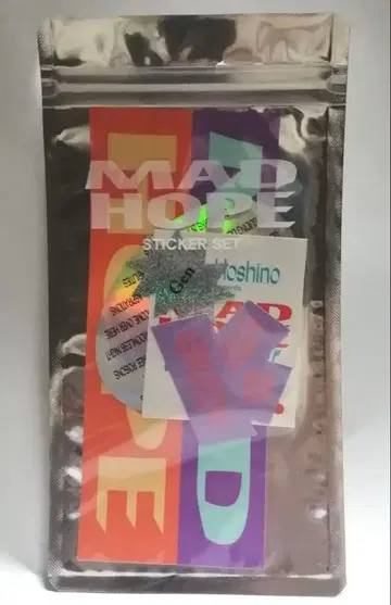 (익명) MAD HOPE 투어 굿즈 스티커(씰) 호시노 겐